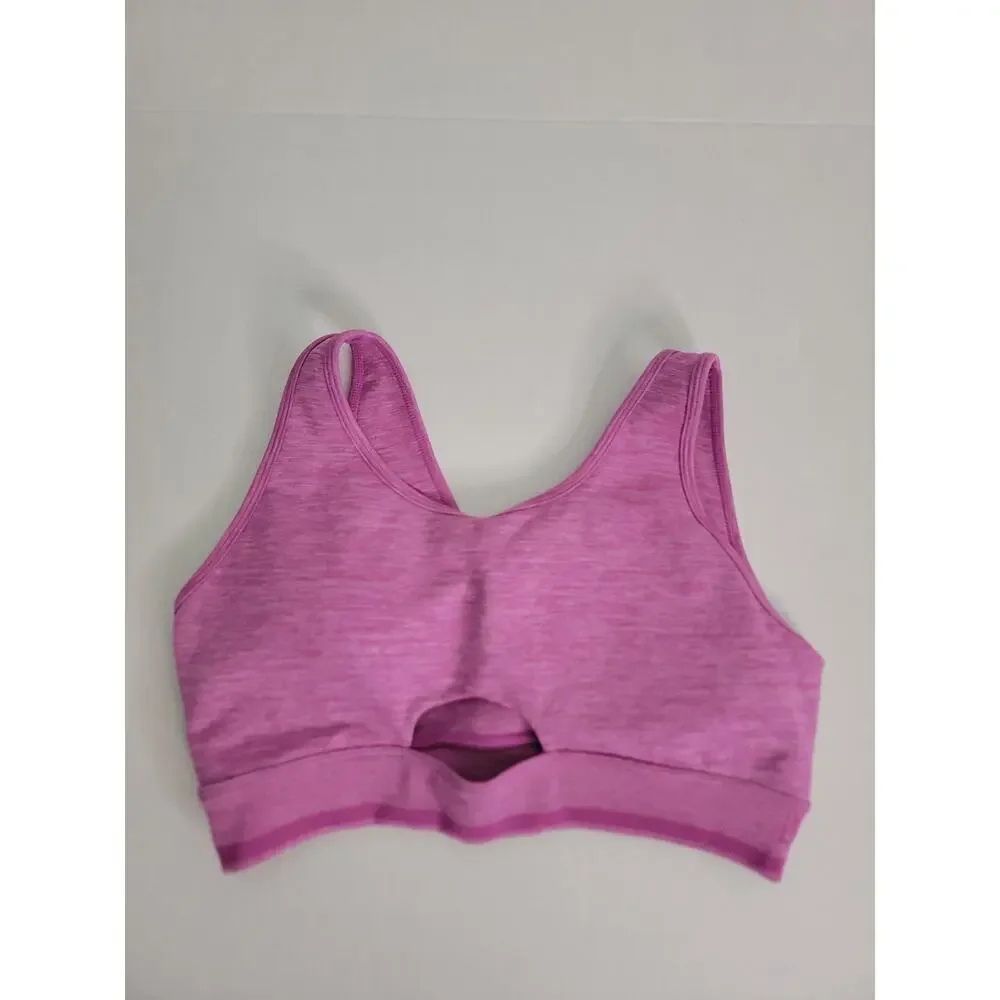 Buffbunny Activewear Matching Set SZ Large Leggings Sport Bra Pink